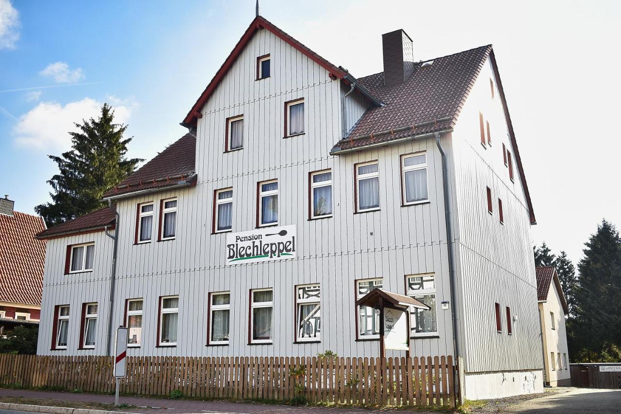 Blechleppel - Die Pension Im Harz Беннекенштайн Экстерьер фото
